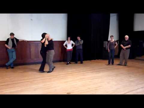 * Tango Milonguero * Demo by Semiral and student Patricia