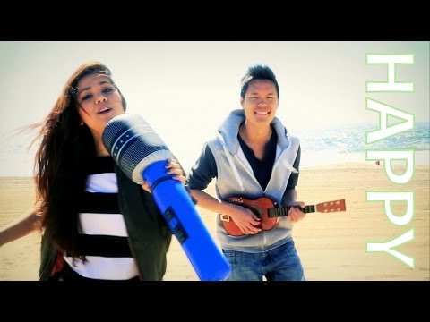 Happy - Pharrell Williams (Alyssa Bernal & Anthony Shay Official Music Video Cover)