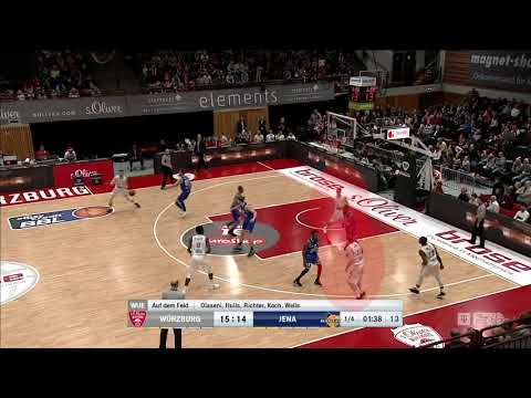 s.Oliver Würzburg: 5 on wing / high pick&roll with various exits
