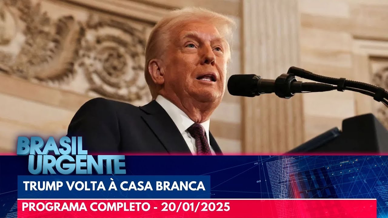 [AO VIVO ] BRASIL URGENTE | 20/01/2025