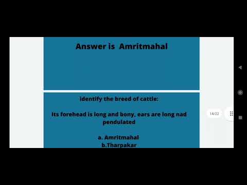 important questions -cattle breeds - NABARD grade A -animal husbandry- by Hannu gandhi