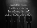 AFI - Heart Stops (Lyrics on screen)