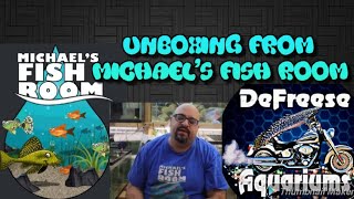 Unboxing from Michael's Fish Room