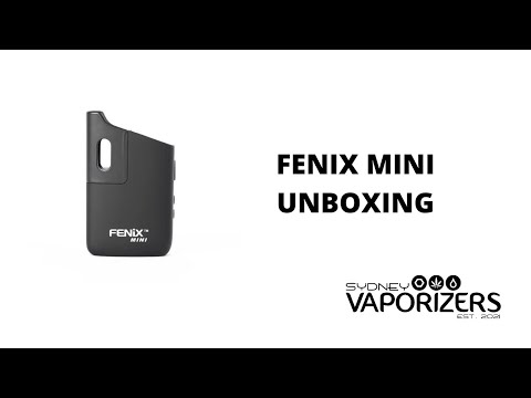 Fenix Mini - Portable dry herb vaporizer - Unboxing