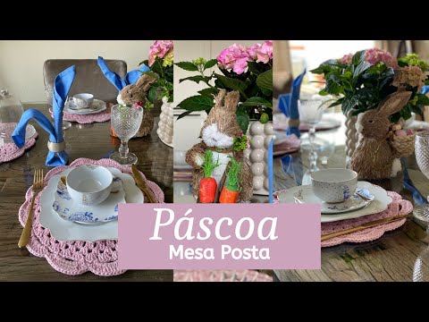 Mesa posta de café da manhã para Páscoa - Cristina Versluis