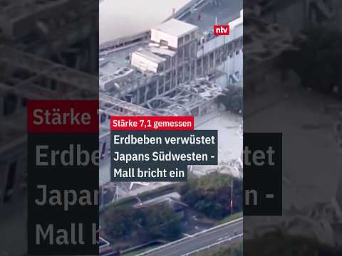 Video Thumbnail: Stärke 7,1 gemessen: Erdbeben verwüstet Japans Südwesten | #ntv