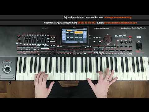 BASS i KONTRA Kurs Nivo #2, FOKUS NA LIJEVU RUKU, KORG PA4X