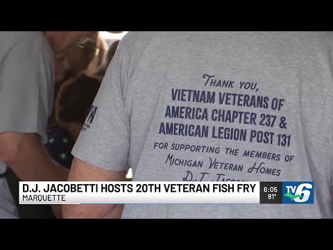 D.J. Jacobetti Home for Veterans hosts 20th Veteran Fish Fry