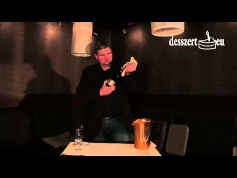 A pezsgő bontása, töltése