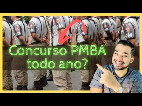Concurso PMBA todo ano? É verdade? Muitas vagas? Entenda o que aconteceu.