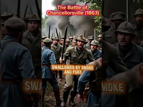 The Battle of Chancellorsville (1863) #historicbattles #history #historyfacts #shortsfeed #facts
