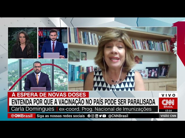 É possível que Brasil fique duas semanas sem vacinar, diz ex-coordenadora do PNI