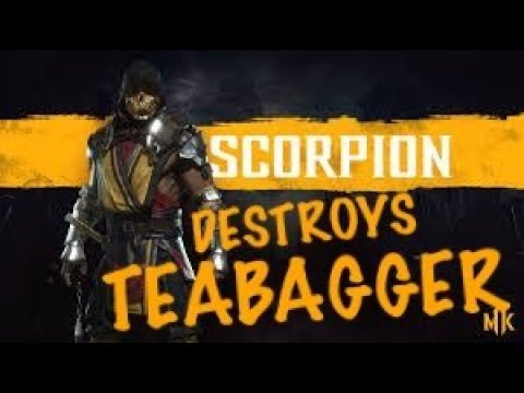 MK11 TEABAGGER GETS DESTROYED