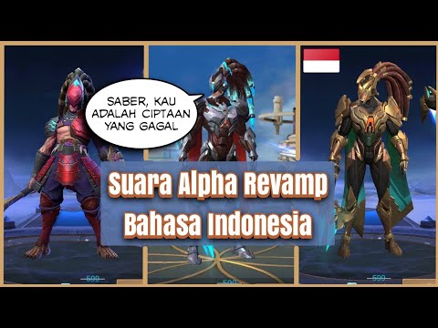 Suara Alpha Revamp Bahasa Indonesia Hero Mobile Legends
