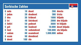 Serbische Zahlen