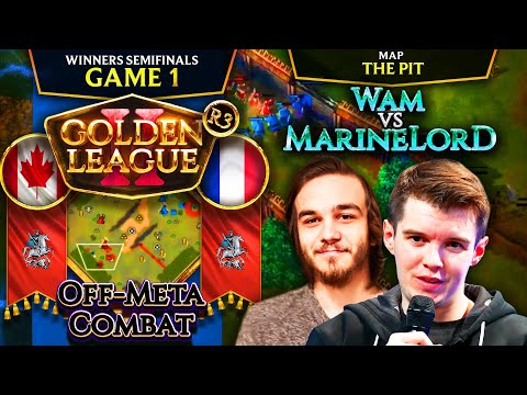 ⭐MarineLorD vs Wam01 G1 - Golden League II - Off-Meta Combat