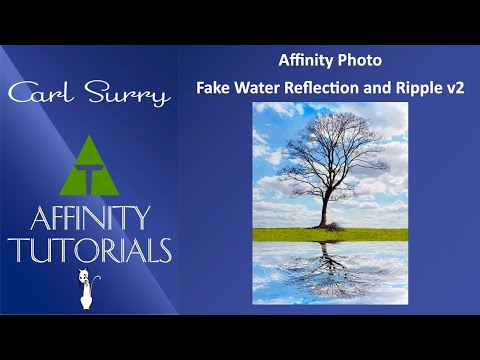 Affinity Photo - Fake Water Reflection and Ripple Effect v2