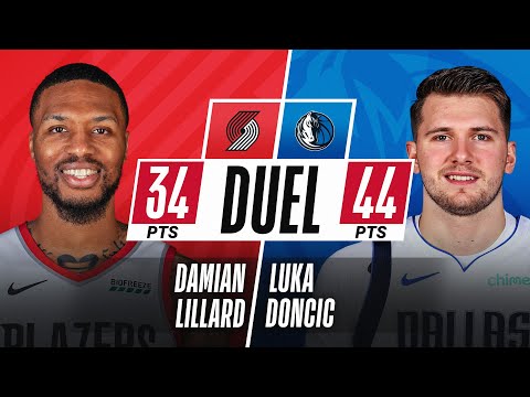 ⌚ Damian Lillard x Luka Doncic ✨ DUEL In Dallas!