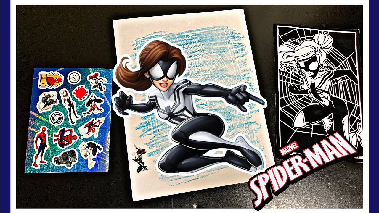 Marvel Spider-Girl (Anya Corazon) Tracing & Drawing Tutorial | Spider-Man Art