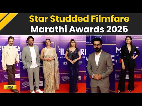 Marathi Filmfare 2025: Nikki Tamboli, Tabu To Rajkumar Rao, Star Studded Red Carpet Of Filmfare