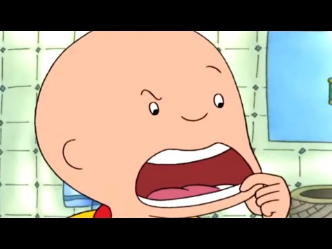 Caillou learns to Smile | Caillou | Cartoons for Kids | WildBrain Little Jobs