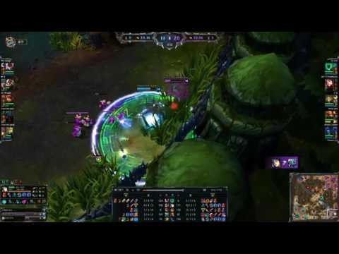 PoohManDu Ahri Control, Ult+Q+Flash푸만두 아리 궁+구슬+점멸 컨트롤 ㄷㄷ