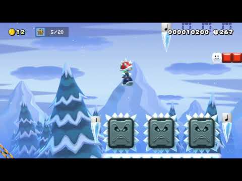 dont move, dont press any button by unäD - Super Mario Maker 2 - No Commentary 1ca