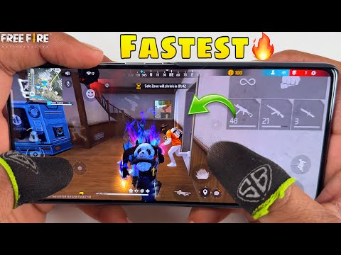 Infinix gt 20 pro gaming phone 1 vs 4 free fire gameplay with 3 finger claw handcam