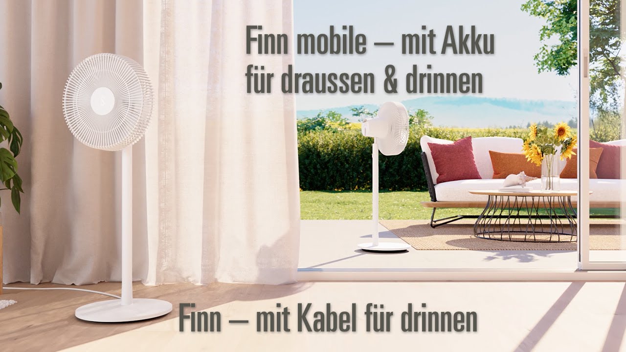 Stadler Form Standventilator Finn mobile Weiss Stadler Form Standventilator Finn mobile Weiss