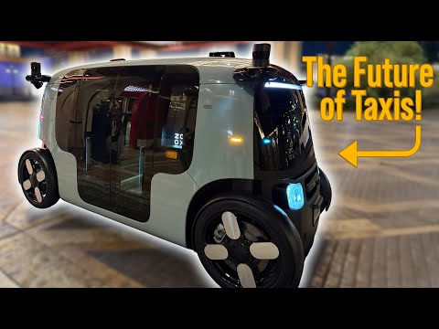 Taking a Ride in a Zoox Self Driving Taxi