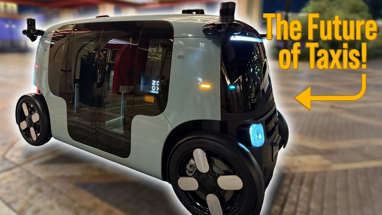 Taking a Ride in a Zoox Self Driving Taxi