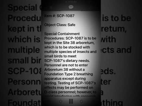 Scp 1087 White Tarsier