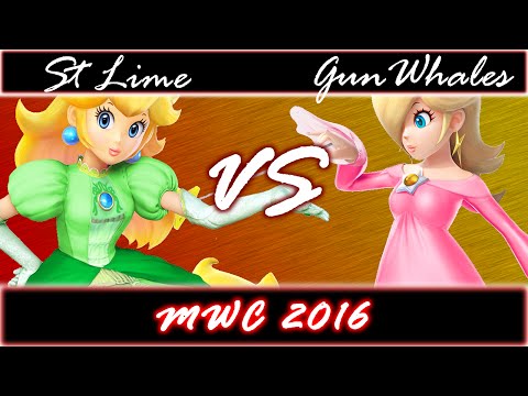 MWC 2016 - St Lime (Peach) vs. GunWhales (Rosalina) - POOLS - Smash 4 - Wii U