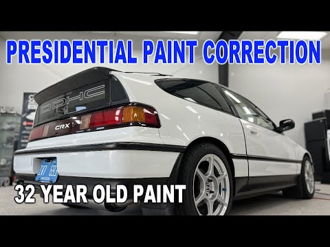 CRX stock Paint Restoration + POV Drive, Part 13