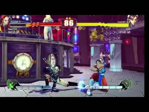 SF4 Cammy (Faux123) vs Chun Li (Yeb) G1 Championship games