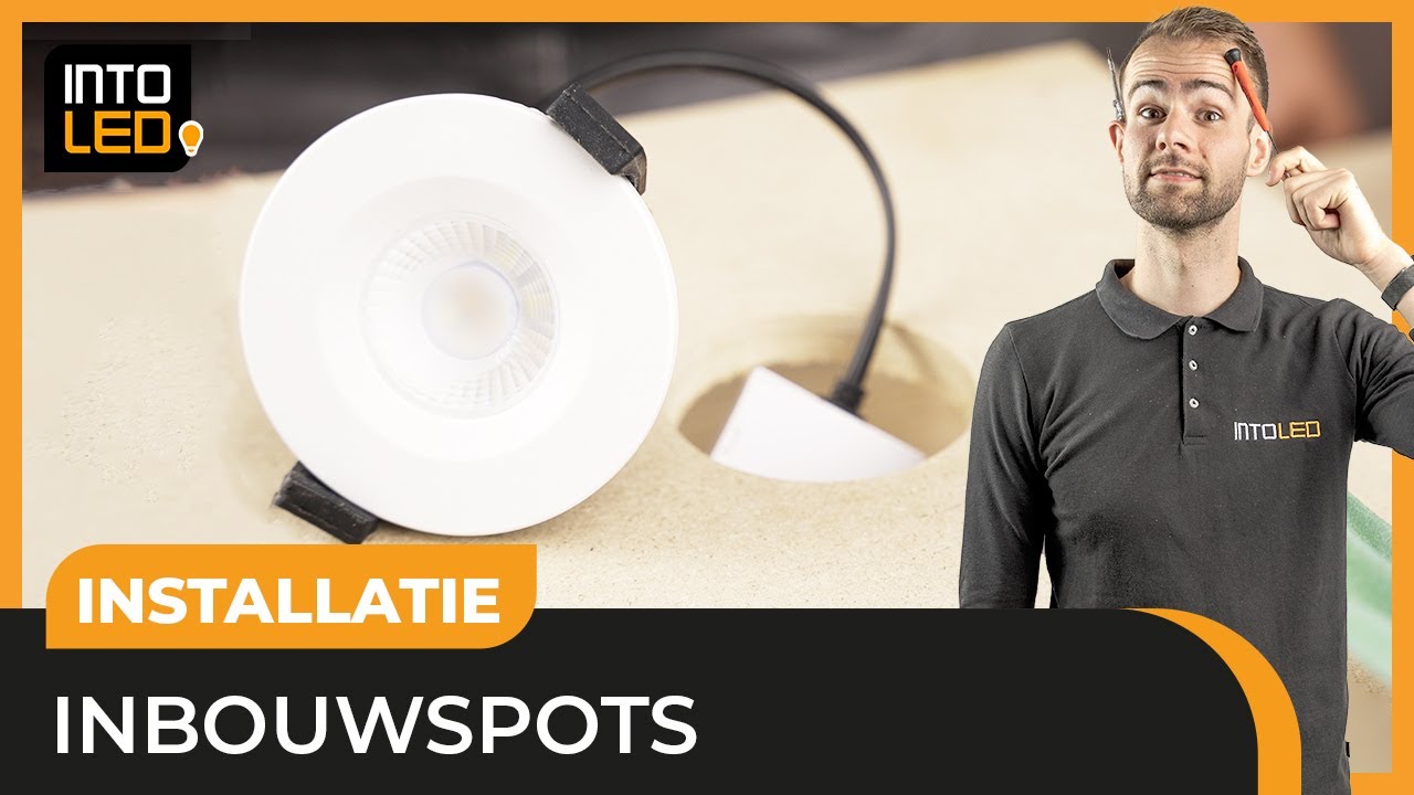 How to: Inbouwspots monteren in het plafond | Doe-het-zelf met INTOLED