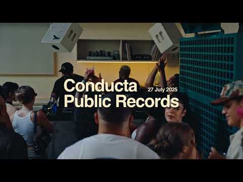 CONDUCTA @ PUBLIC RECORDS (4 HOUR SET)