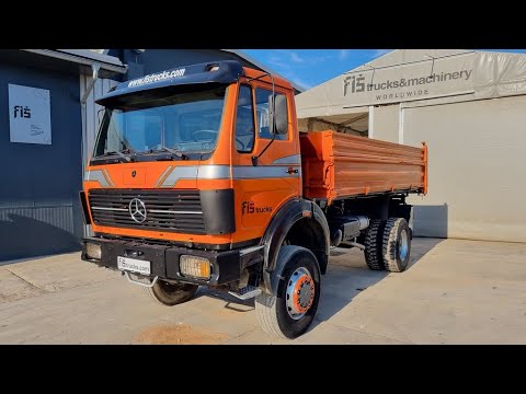 MERCEDES BENZ 1622 4x4 tipper - FIŠ TRUCKS SLOVENIA