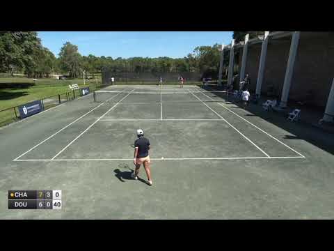 (2)Hanna Chang v. (12)Ellie Douglas - singles - W100 PALM HARBOR (2° Set)