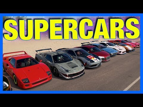 Forza Horizon 3 Online : World's Fastest Supercar!! (Powered By @ElgatoGaming, Race 4)