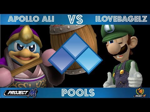 Evo 2017: ilovebagelz (Falcon,Luigi) vs Apollo Ali (DDD) Winners Semis of Pools