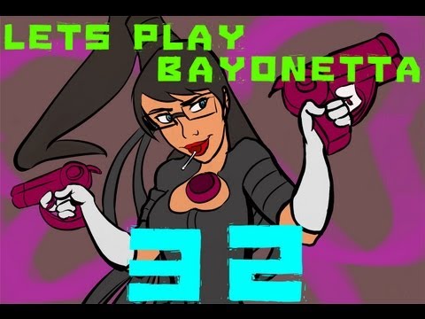 Lets Play Bayonetta Hard Mode PT32: Bad touching
