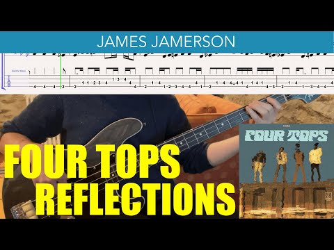 James Jamerson // Four Tops - Reflections // BASS COVERS + TABS