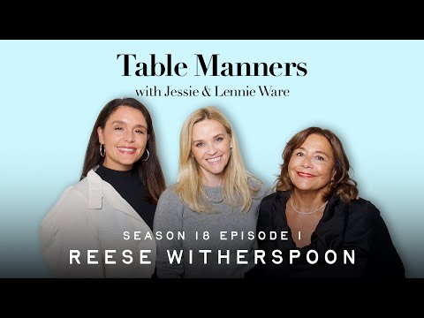 Reese Witherspoon talks being a Swedish narwhal & eating pistachio affogato - Table Manners Podcast