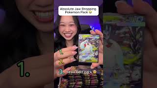 Jaw Dropping Pack Opening ...  #pokemon #pokemoncards #packopening #pokemontcg #foryou #shorts