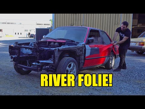 Bmw e30 lackering del 1 av 4!