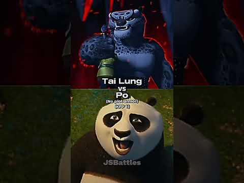 Tai Lung vs Kung Fu Panda characters