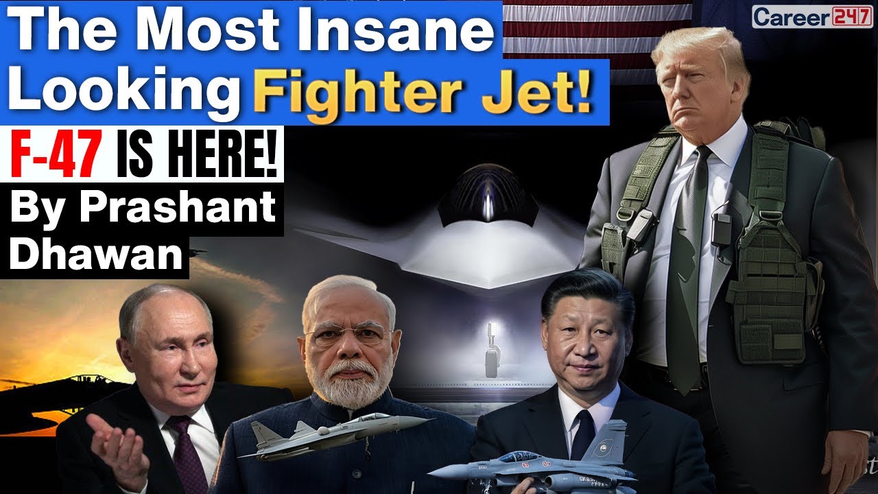 TRUMP TELLS THE WORLD ABOUT F 47 FIGHTER JET | The Most Powerful Fighter Jet in the World