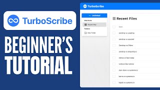 TurboScribe Tutorial + Review (2026)