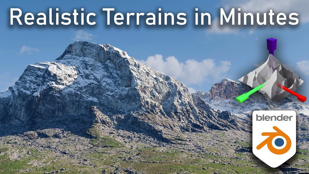 Terrain Remix Brushes - Blender Tutorial